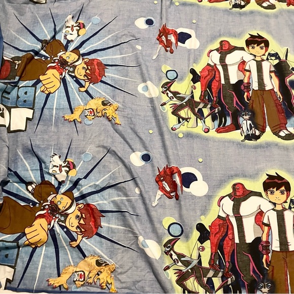 Ben 10 Full Flat Sheet JC Penney Bedding - Picture 14 of 15